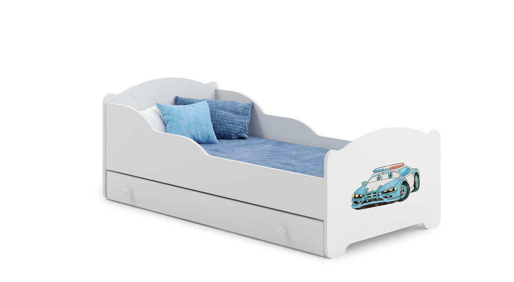 Kinderbed Michas 140x70 met matras en lattenbodem inbegrepen