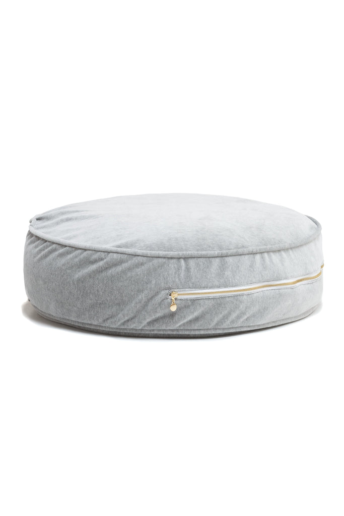 Ottoman Velvet Grey