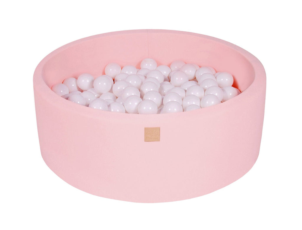 Ballenbak KATOEN Roze - 90x30 incl. 200 ballen