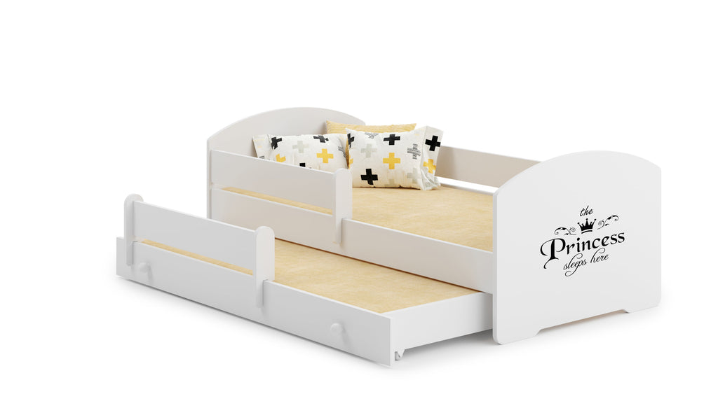 Tweepersoonsbed Luk 160x80 met kinderafbeeldingen