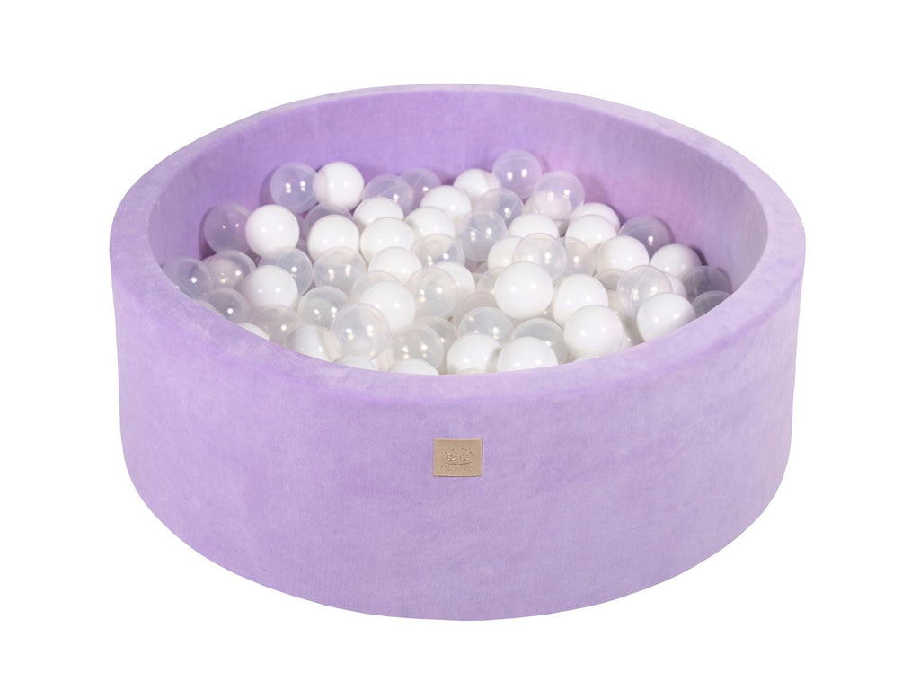 Ballenbak VELVET Violet - 90x30/90x40 incl. 200 ballen