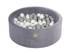 Ballenbak VELVET Steel - 90x30/90x40 incl. 200 ballen