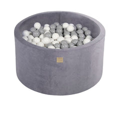 Ballenbak VELVET Steel - 90x30/90x40 incl. 200 ballen