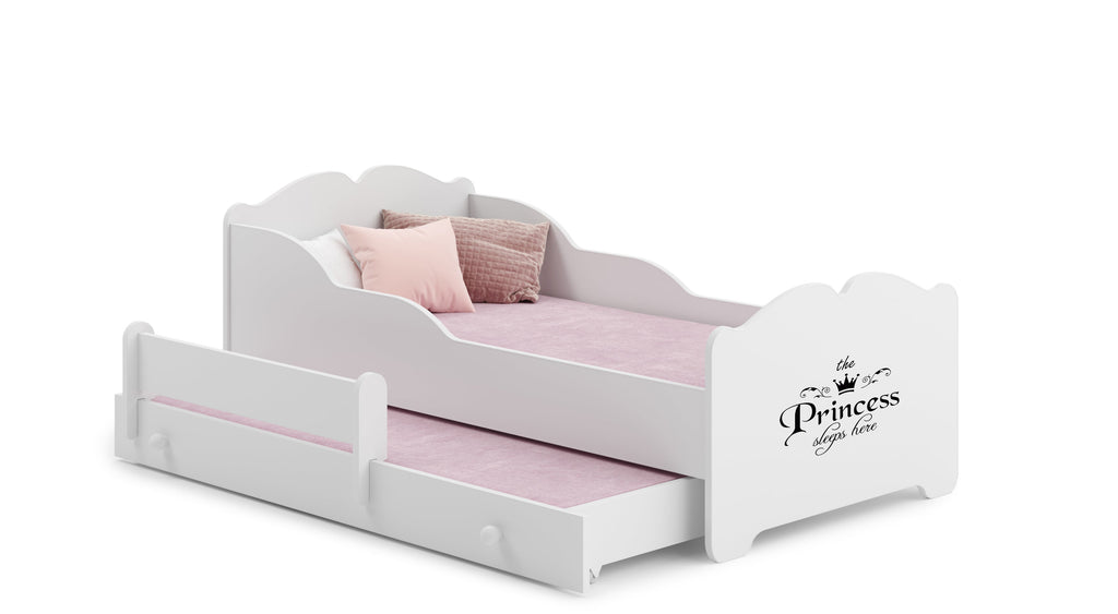 Tweepersoonsbed Anna 160x80 met kinderprints