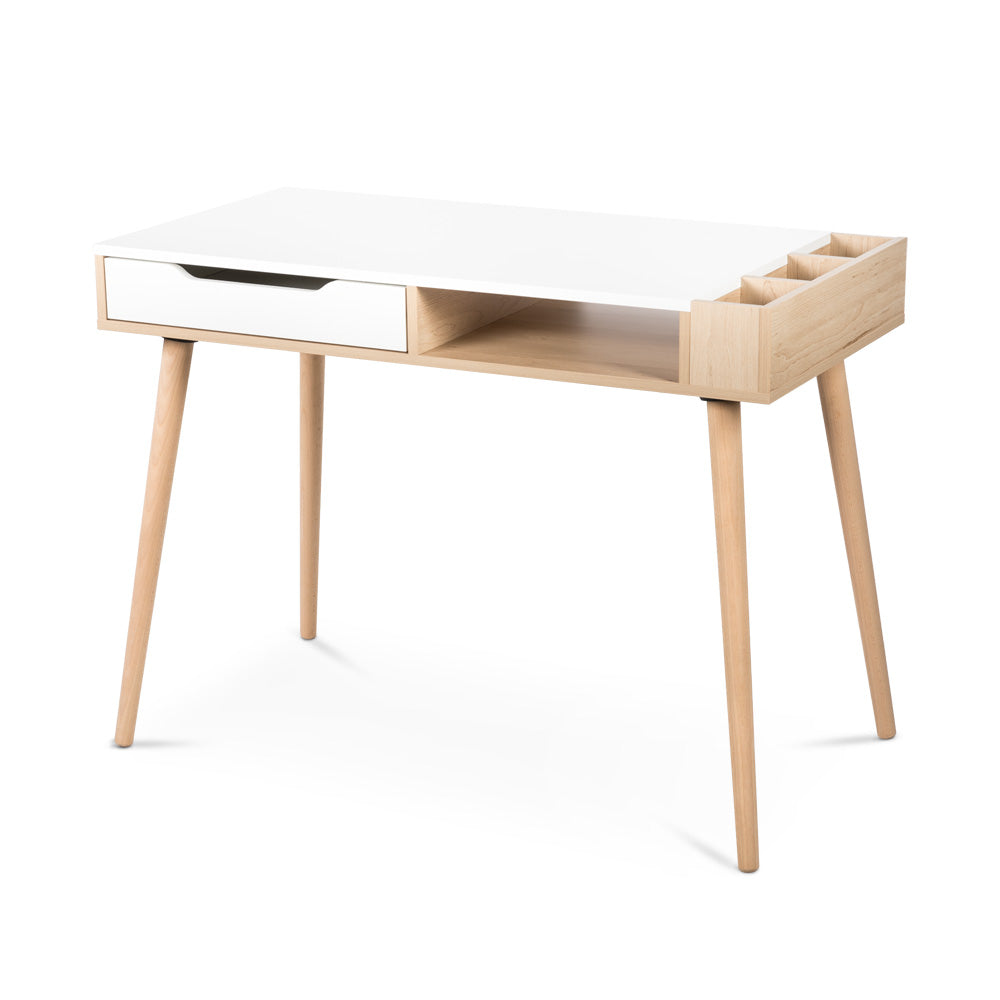 bureau Sofie beuk-wit