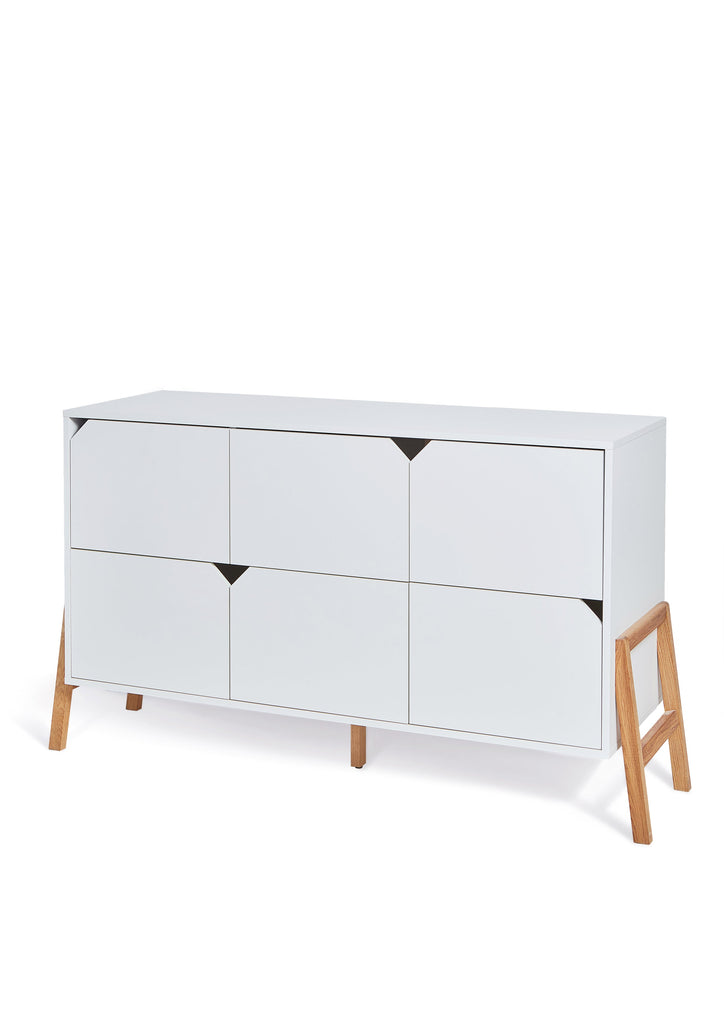 Lotta snow 6-lades commode