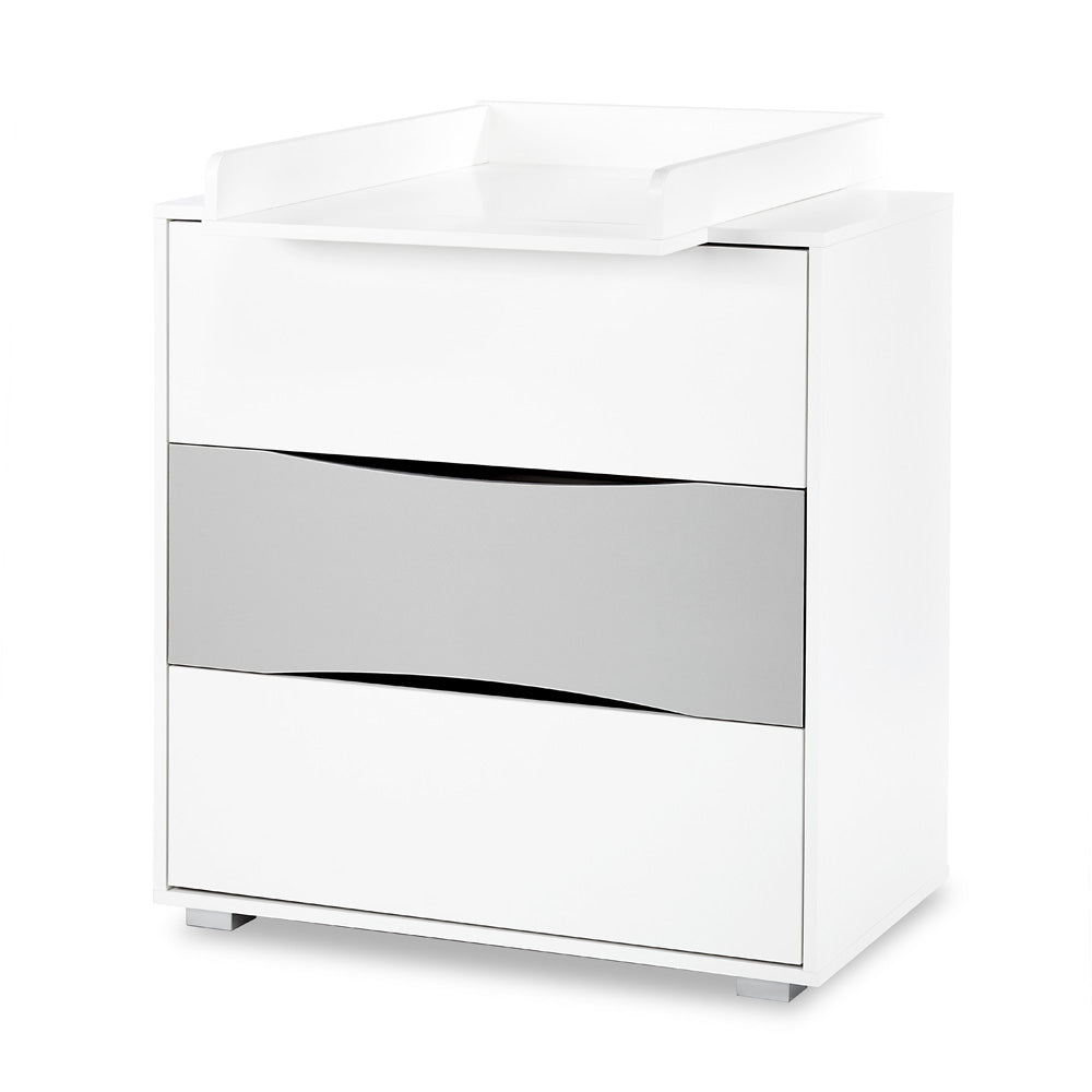 commode Nati met commode wit-grijs