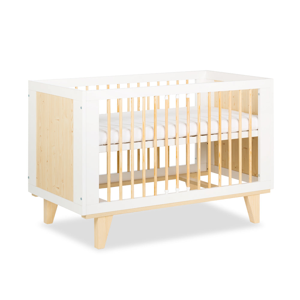 ledikant Lydia 120x60 wit-pine