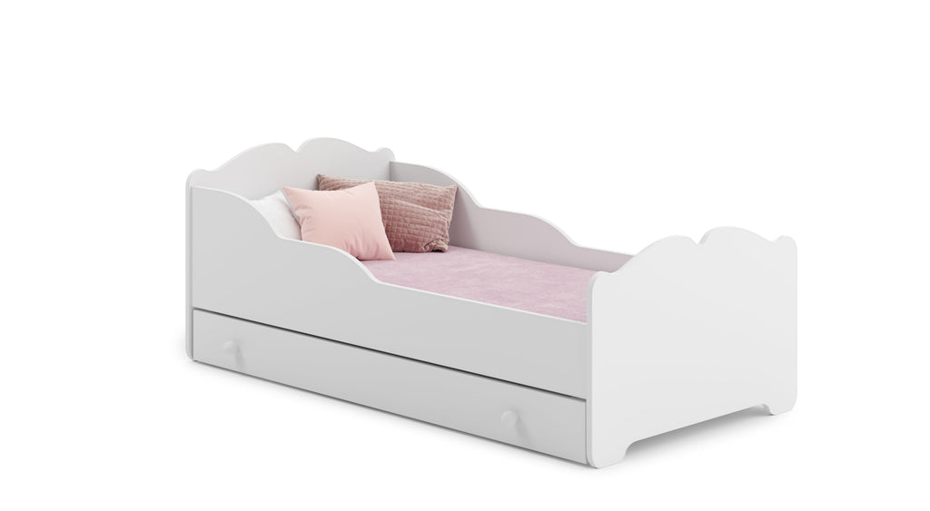 Kinderbed Anna 160x80 met een lade, matras en frame inbegrepen